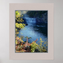 Early Autumn at Cumberland Falls, Kentucky Posters