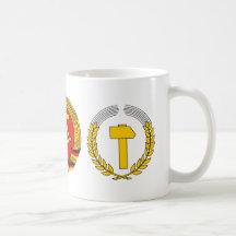 Early East German Coat of Arms 1950-53. Mugs