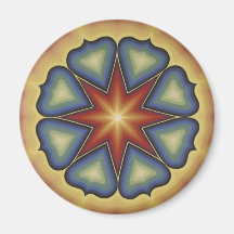 Early mandala 1 magnet