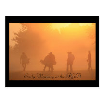 Early Morning at the PGA  Postcard