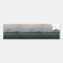 Early Morning Fog In Iowa 2006 Bumper Sticker
