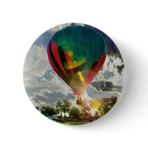 Early Morning Lift off Pinback Button