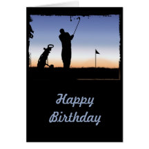 Early Morning Tee Time Greeting Card