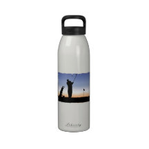 Early Morning Tee Time Water Bottles