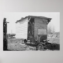 Early Motor Home, 1936 Poster