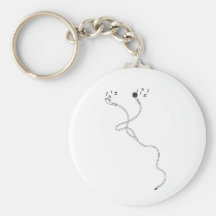 Earphones Key Chain