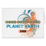 Earth 1969 greeting card