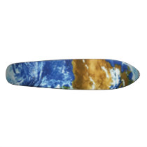 earth%20transparent custom skateboard
