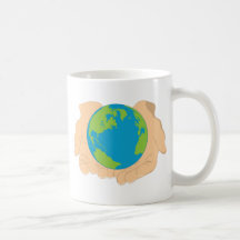 Earth and Hands Mug