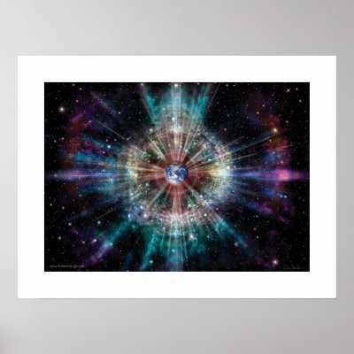 Earth Aura Poster by danielholeman