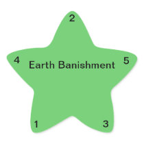 Earth Banishment Star Stickers