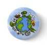 earth pinback button