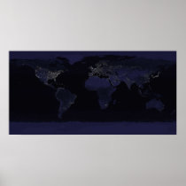 Earth By Night Posters