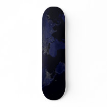 Earth By Night Skateboard Deck