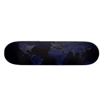 Earth By Night Skateboard Deck