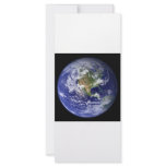 Earth Card Vertical Personalized Rack Card