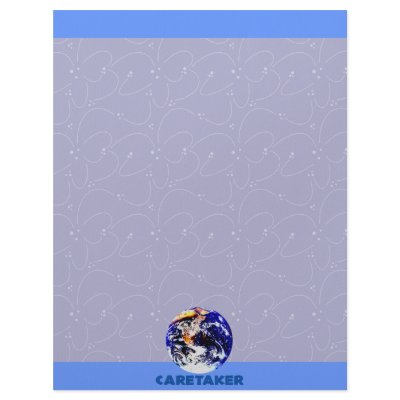 Earth Caretaker Customized Letterhead by orsobear