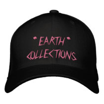 EARTH COLLECTIONS CLOTHING & APPAREL FOR ALL EMBROIDERED BASEBALL CAP