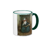 Earth could not answer; nor the Seas that mourn... Mug