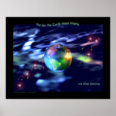 Earth Dance Poster by Peerdrops