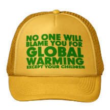 Earth Day 2009, April 22, Stop Global Warming Trucker Hats