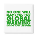Earth Day 2009, April 22, Stop Global Warming Magnets