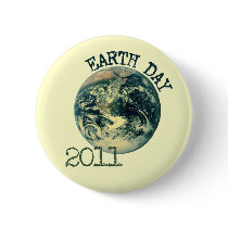 Earth Day 2011 Button