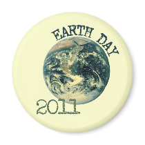 Earth Day 2011 Fridge Magnet