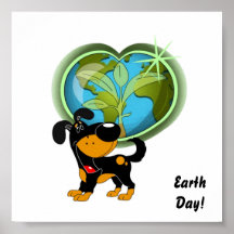 Earth Day and Bubba Poster
