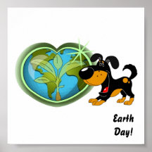 Earth Day and Bubba Print