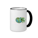 Earth Day and Leaf Coffee Mug