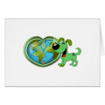 Earth Day and Leaf Greeting Cards