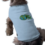 Earth Day and Leaf Pet Tee Shirt