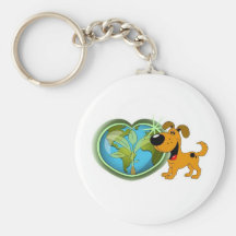 Earth Day and Pumpkin Keychain