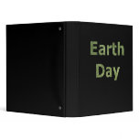 Earth Day 3 Ring Binder