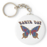 Earth Day Butterfly Key Chain