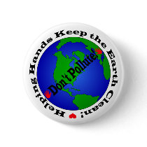 Earth Day Button