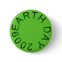 Earth Day Button