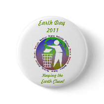 Earth Day Button