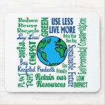 Earth Day Collage Mouse Mats