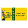 Earth Day Dancer Picture Card