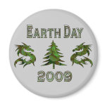 Earth Day Dragons 2009 Fridge Magnets