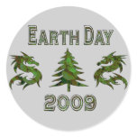Earth Day Dragons 2009 stickers