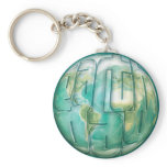 Earth Day Earth Key Chain