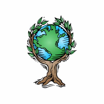 Earth Day Earth Tree Cut Outs by doonidesigns
