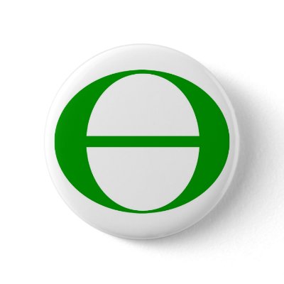 Earth Day Ecology Button by imagefactory