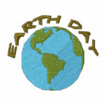 Earth Day embroidered shirts