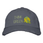Earth Day Environmental Embroidered Hats
