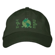 Earth Day Environmental Embroidered Baseball Caps