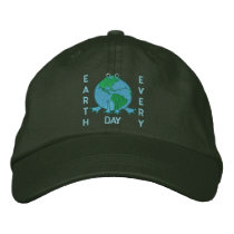 Earth Day Environmental Baseball Cap